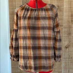Universal Thread Plaid Blouse